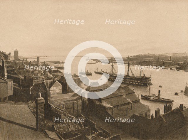 'The Mouth of the Tyne', 1902. Artist: Unknown.