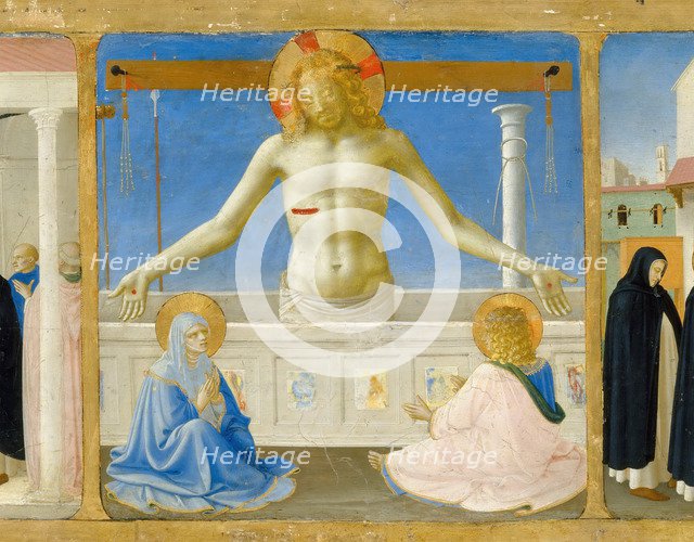 The Resurrection (Predella of the retable The Coronation of the Virgin), ca 1430. Artist: Angelico, Fra Giovanni, da Fiesole (ca. 1400-1455)