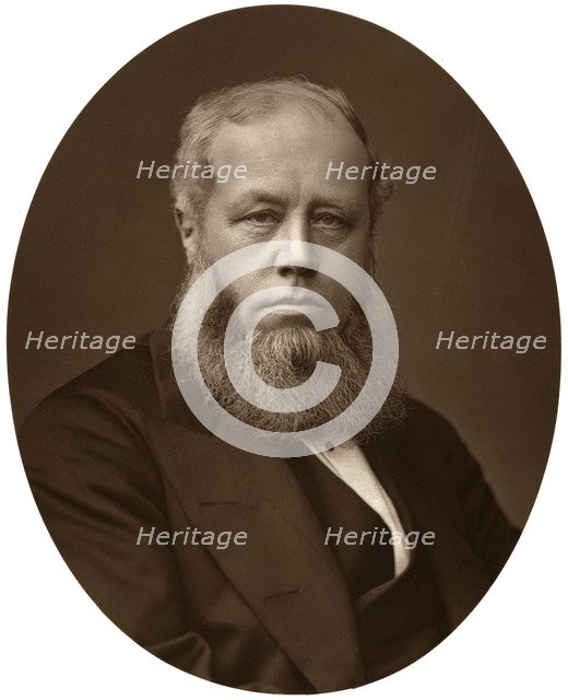 Right Hon Sir Richard Baggallay, Judge of the Supreme Court of Appeal, 1876.Artist: Lock & Whitfield