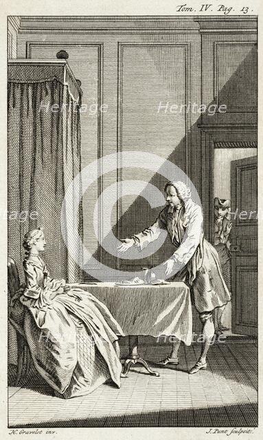 Illustration from Tom Jones, published 1750. Creator: Jan Punt.