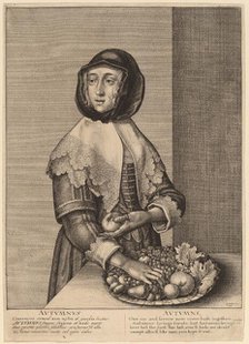 Autumn, 1641. Creator: Wenceslaus Hollar.