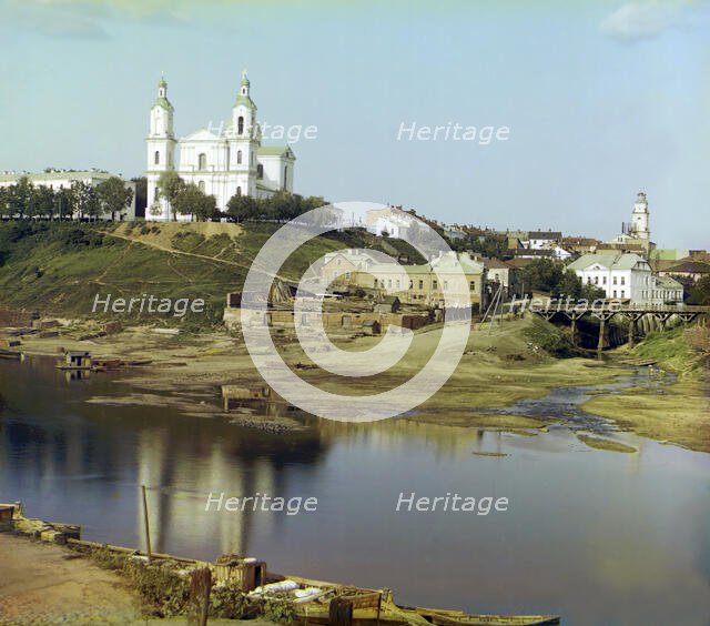 Vitebsk: Assumption Cathedral, 1912. Creator: Sergey Mikhaylovich Prokudin-Gorsky.