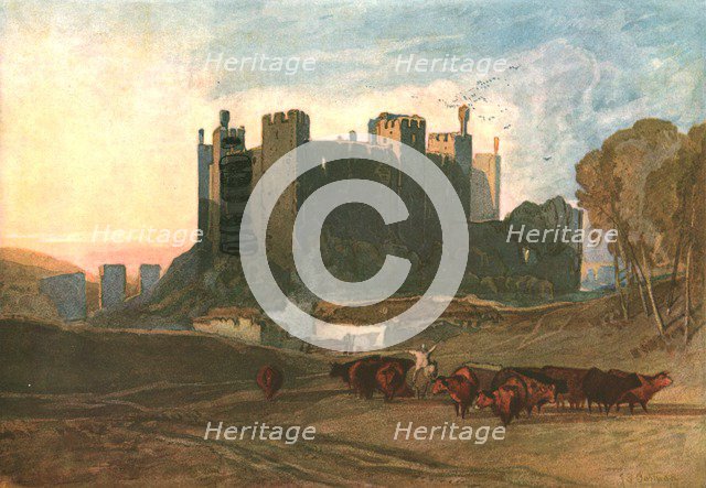 'Framlingham Castle', 1828, (c1900).  Creator: Unknown.