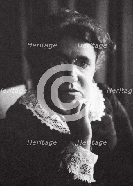 Emma Goldman, Russian-born American anarchist and agitator, early 20th century. Artist: Unknown