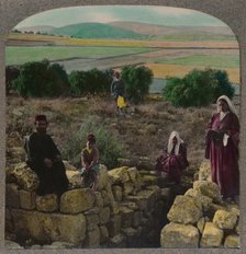 'In the Shepherd's Field, Bethlehem', c1900. Artist: Unknown.