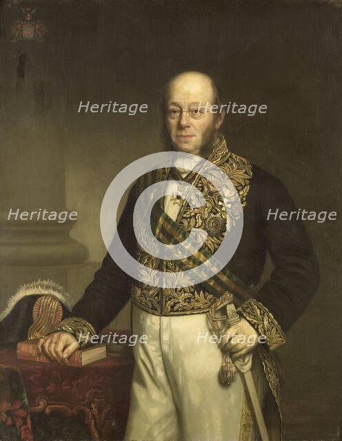 Ludolph Anne Jan Wilt Baron Sloet van de Beele (1806-90). Gouverneur-generaal (1861-66), 1867. Creator: Barend Leonardus Hendriks.