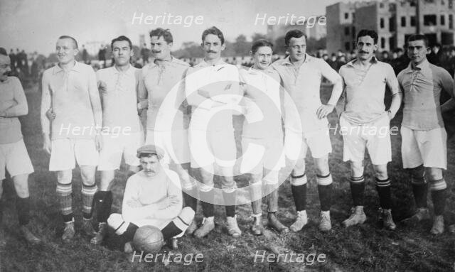 Victoria soccer team, Germany, between c1910 and c1915. Creator: Bain News Service.
