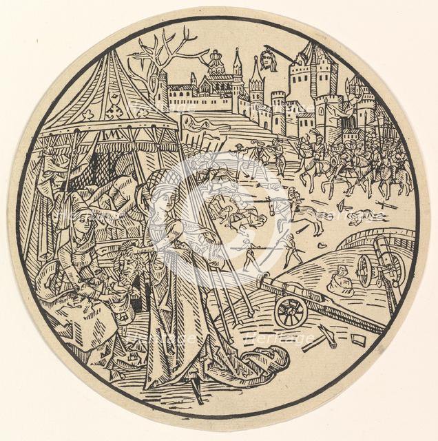 Judith with the Head of Holofernes. Creator: Israhel van Meckenem.