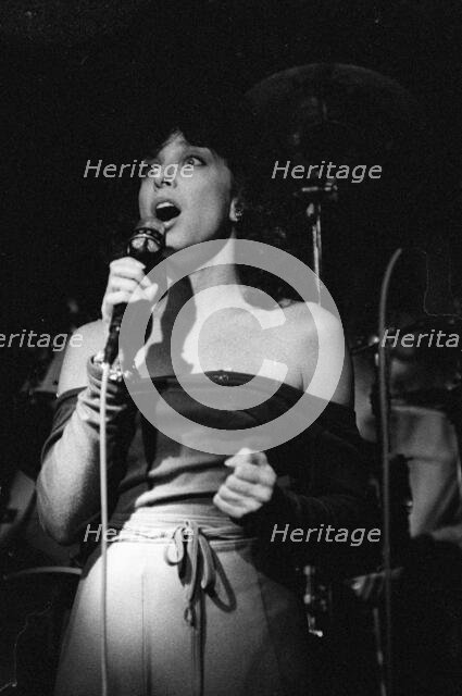 Kim Nazarian, New York Voices, Ronnie Scott’s Jazz Club, Soho, London, 9.89. Creator: Brian O'Connor.