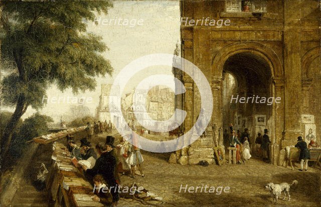 Quai de Conti, in 1846, 1846. Creator: William Parrott.