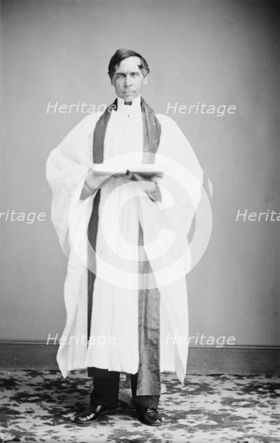 Rev. H.C. Stowell, between 1855 and 1865. Creator: Unknown.