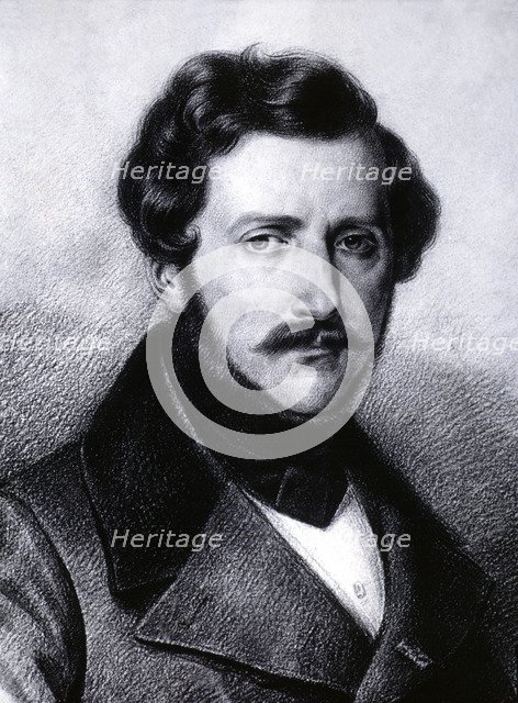 Gaetano Donizetti (1797-1848), Italian composer.