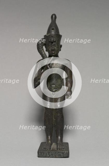 Statuette of Harpocrates, 304-30 BC. Creator: Unknown.