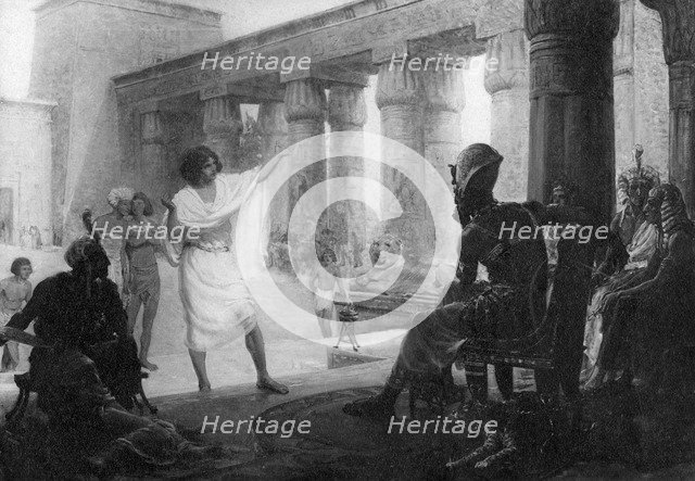 'Joseph Interpreting Pharaoh's Dream', early 20th century.Artist: Margaret Dovaston