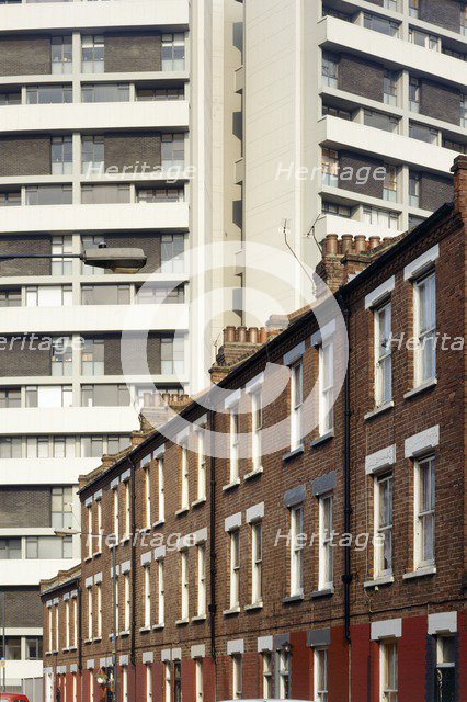 Keeling House, Claredale Street, Bethnal Green, Tower Hamlets, London, c2000s(?). Artist: Unknown.