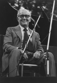 Benny Goodman, Capital Radio Jazz Festival, Knebworth, 1982. Creator: Brian Foskett.