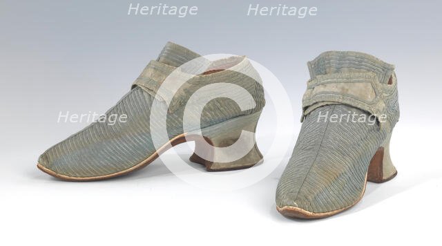 Shoes, European, 1730-59. Creator: Unknown.