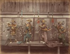 Pantomime Uniform of Temple, Nikko, 1870s-1890s. Creator: Kusakabe Kimbei.