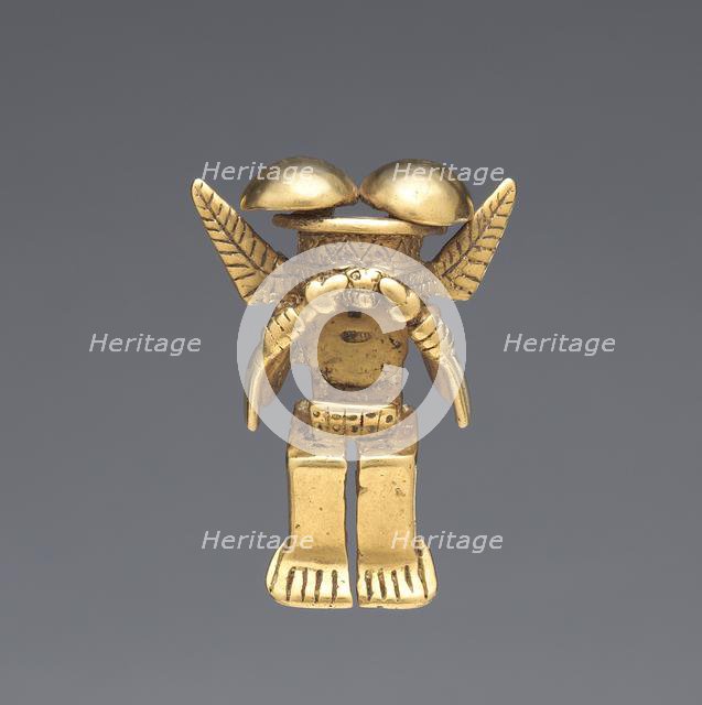 Animal-Headed Figure Pendant, 1-800. Creator: Unknown.