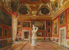 Sala di Giove at the Pitti Palace in Florence, 1875. Creator: Caligo, Domenico (?-1880).