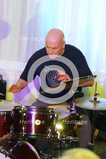 Joey Baron, Watermill Jazz Club, Dorking, Surrey, 3.12.1919. Creator: Brian O'Connor.
