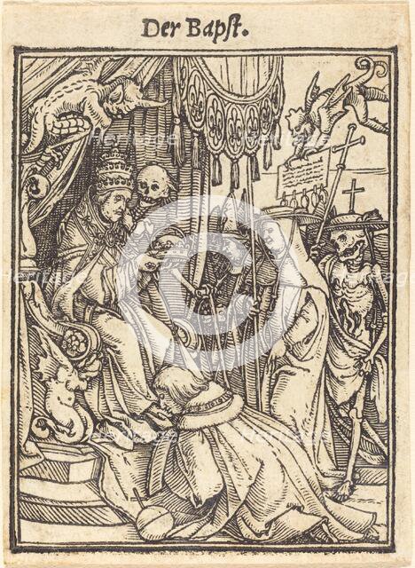 Der Bapst. Creator: Hans Holbein the Younger.