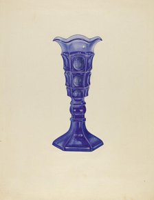 Vase, c. 1940. Creator: John Dana.