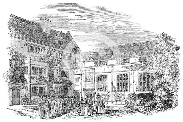 Tercentenary Anniversary of King's School, Sherborne, 1850. Creator: Unknown.