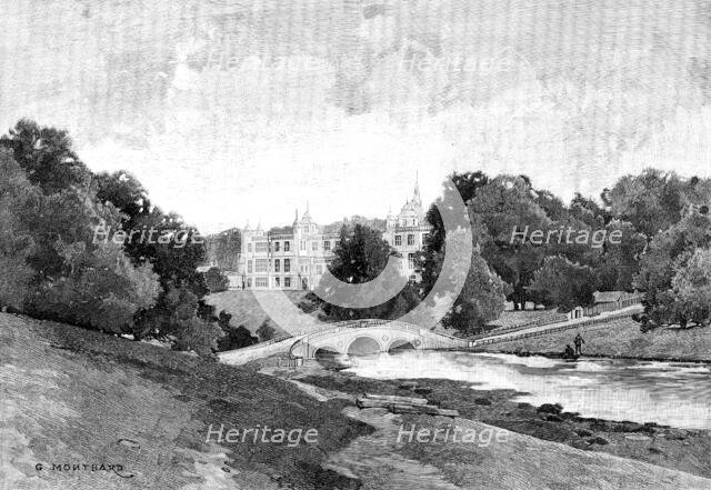 English Homes - No. XXIV. Audley End: view from the opposite side of the river, 1890. Creator: Unknown.