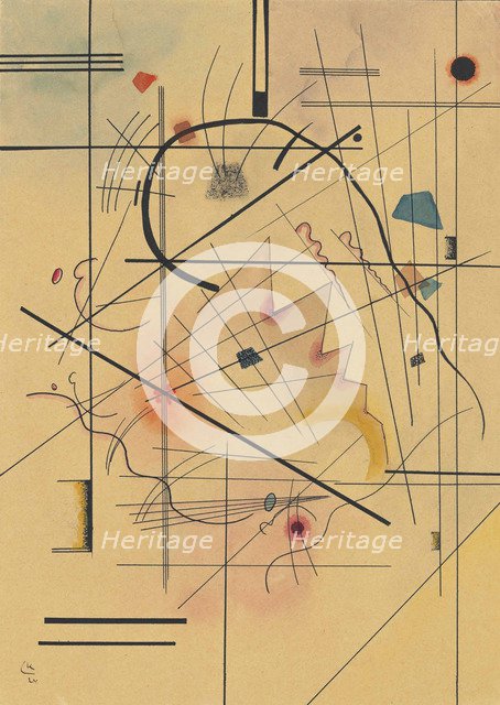 Dünner Druck, 1924.