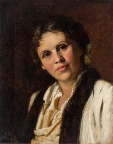 Portrait of Sophia Kuvshinnikova (1847-1907), 1886.