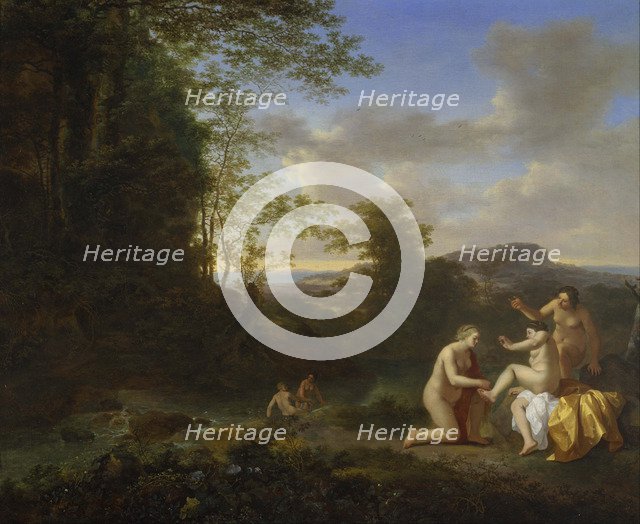 Landscape with Nymphs. Artist: Both, Jan Dirksz (ca 1618-1652)