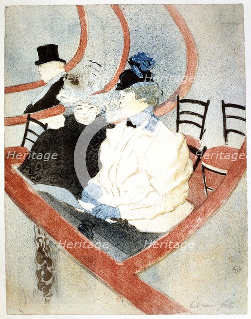 'La Grande Loge' ('The Royal Box'), 1896-1897. Artist: Henri de Toulouse-Lautrec