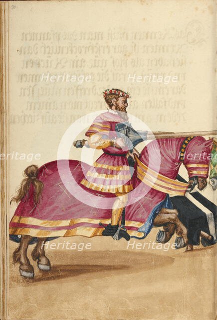 A Tournament Contest, about 1560-1570. Creator: Unknown.