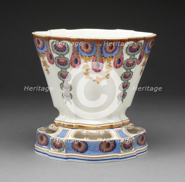 Vase, Sèvres, 1761. Creators: Sèvres Porcelain Manufactory, Louis Jean Thévenet.