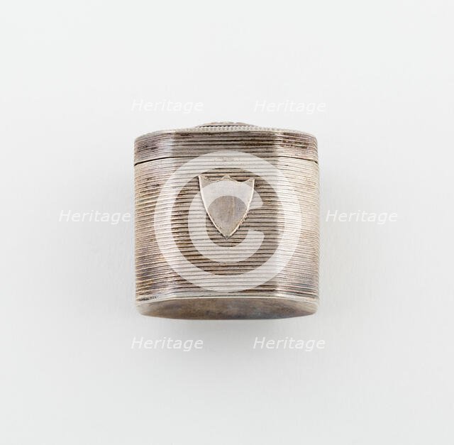 Sponge Box, Netherlands, 1847. Creator: Possibly Eliaser Efraim Denekamp.