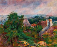 La Roche Guyon, 1885 - 1886. Creator: Pierre-Auguste Renoir.