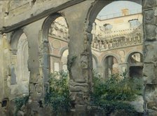 Les Ruines de l'ancienne Cour des comptes, à l'emplacement de l'actuel musée d'Orsay..., c1883-1893. Creator: Georges Rouard.