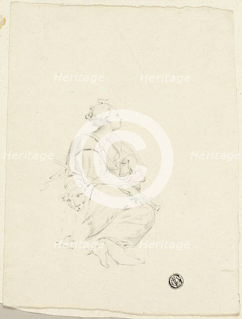 Cardinal Virtues or Saint Euphemia, 1750/1850. Creators: Correggio, Unknown.