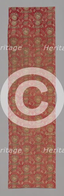 Eros (Furnishing Fabric), France, c. 1810. Creator: Unknown.