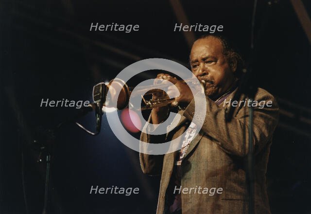 Harry "Sweets" Edison, North Sea Jazz Festival, Netherlands, 1991. Creator: Brian Foskett.