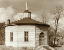 Zion Church, Covesville, Albemarle County, Virginia, 1935. Creator: Frances Benjamin Johnston.