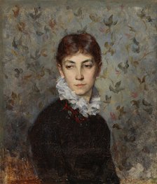 Portrait of the Artist´s sister Miss Hilda Wiik, 1880. Creator: Maria Wiik.