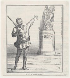 La suite au prochain numéro!, 1870.  Creator: Honore Daumier.