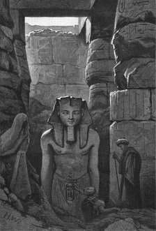 'Another recently discovered Statue of Ramses II at Luxor', 1886. Creator: Unknown.