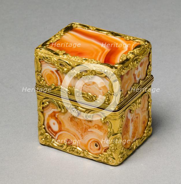 Box with Grooming Implements (Nécessaire), mid 18th century. Creator: James Barbot (British), manner of.