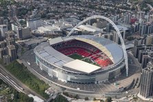 Wembley Stadium, London, 2021. Creator: Damian Grady.