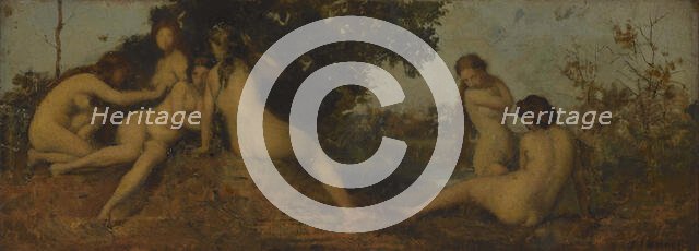 Naïades, between 1873 and 1877. Creator: Jean Jacques Henner.