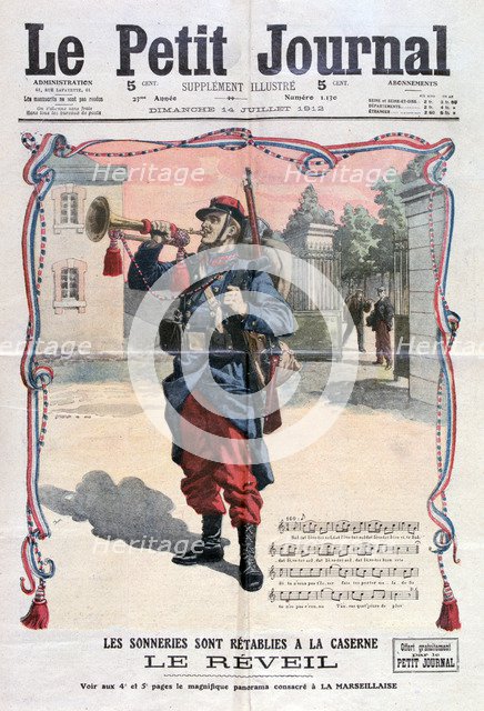 Reveille, 1912. Artist: Unknown