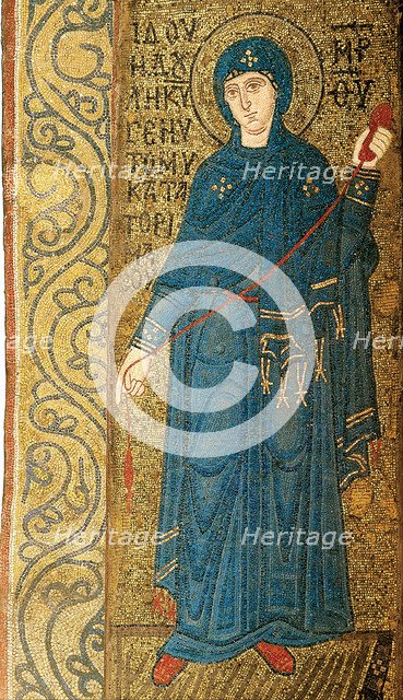 The Annunciation. Artist: Byzantine Master  